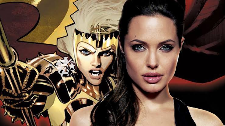 Happy Birthday to Angelina Jolie who will be playing the character  Thena Upcoming MCU movie The Eternals 