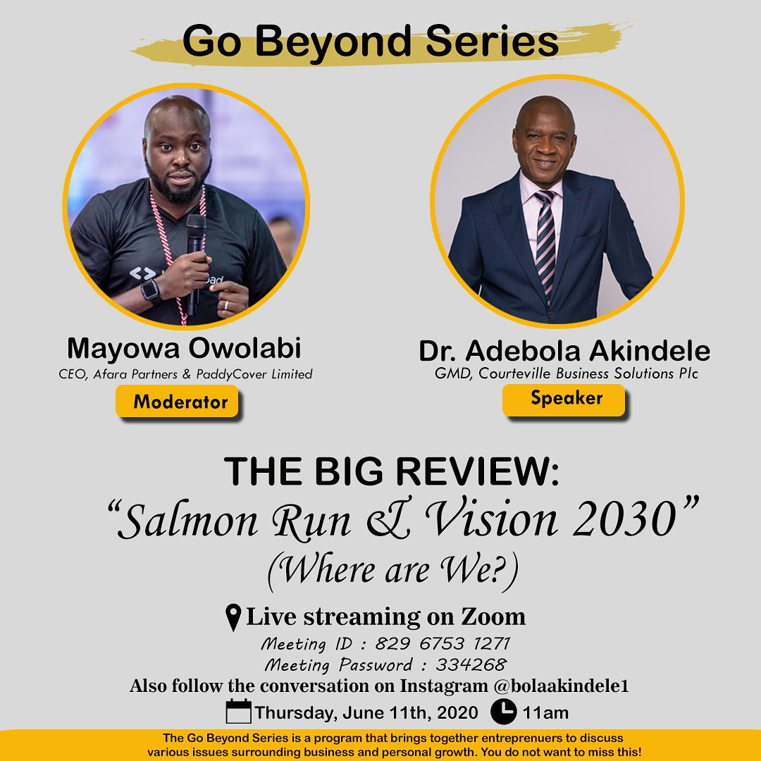 CourtevilleLtd's tweet photo. Amazing morning guys. 
It is some few days to another edition of the "Go Beyond Series" and this one is a first of its kind. To register for this virtual edition, pls visit https://t.co/qE2YZVdwgS 
Do not be left out, register today!!!
#GoBeyondSeries #UncleB #courtevillepeople https://t.co/5eRhTddFhU