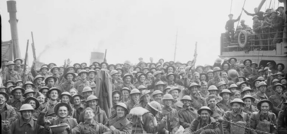 BritishArmy's tweet photo. #OTD in 1940, Operation Dynamo, the evacuation of the British and Allied armies from the beaches near Dunkirk, concluded. In total 338,226 personnel were rescued. You can read more about Dunkirk &amp; the Battle of France here:  https://t.co/eFvx6B5OBg #WeWillRememberThem #Dunkirk80 https://t.co/Zij4NfitwX