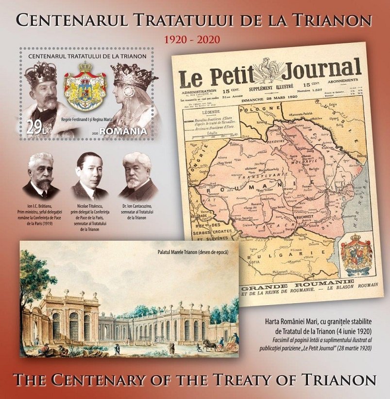 Acum 100 de ani era semnat Tratatul de la Trianon, prin care era recunoscută Unirea de la 1918.
#Trianon100 #RomaniaMare #centenar #LaMultiAni