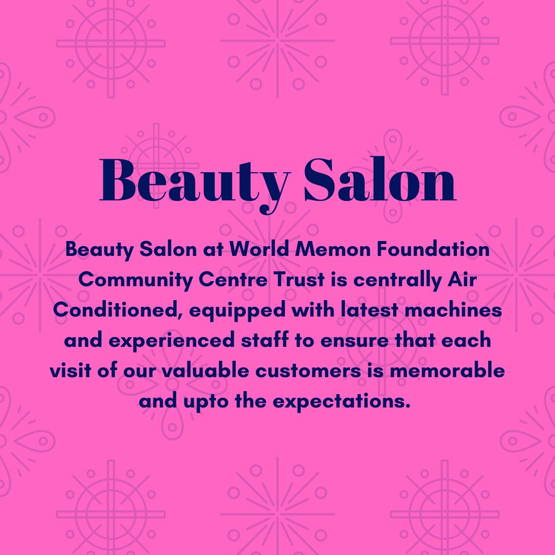 wmfcct_official's tweet photo. Beauty Salon at WMFCCT is a place where passion and creativity meets to revitalize your beauty, revitalize your soul!
#beautysalon #wmfcct #wmfcctrust #beautyparlor #memonfoundation https://t.co/2Qg8TGSL3r