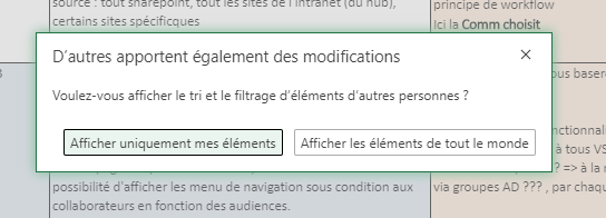 julien_seguin's tweet image. En coédition dans #ExcelOnline, je peux décider de filtrer le tableau soit pour moi uniquement soit également pour mes collègues en coédition.