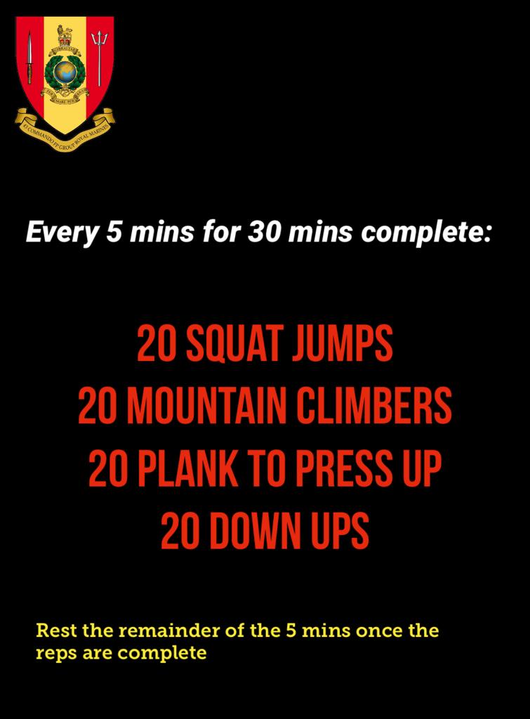 <a href="/43Commando/">43 Commando</a> <a href="/RoyalMarines/">Royal Marines</a> <a href="/RoyalNavy/">Royal Navy</a> Workout of the Day - Thursday 4 Jun 20

#ThursdayMotivation #workout #workoutoftheday #wod