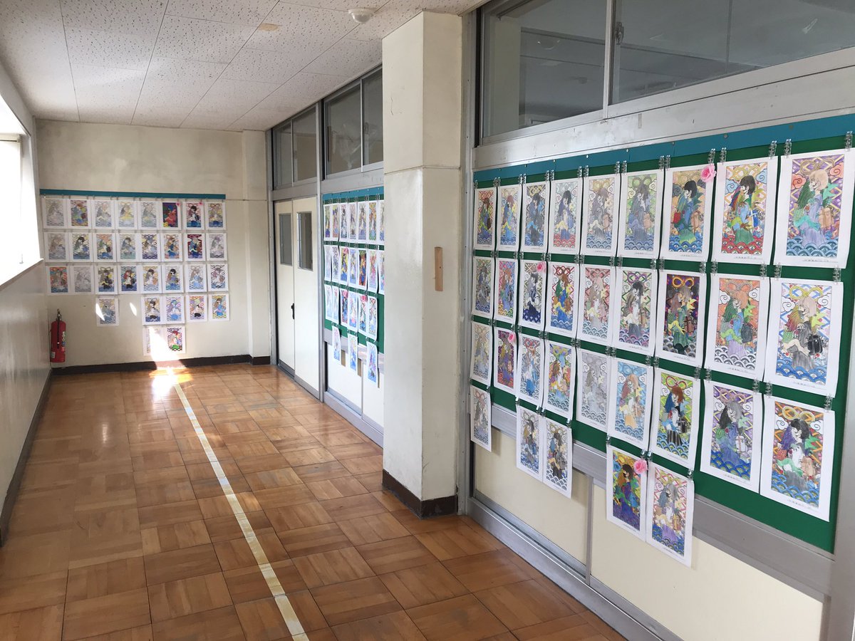 千葉県の松戸市立第五中学校の自粛中課題に、あまびえ様のぬりえを採用して頂きました!ありがとうございます。中学生とは思えないほどの技術力と根気が壮観。そしてこれだけあるのに、誰ひとり元の絵の色と違うという感性の教えに深く感動致しました。 