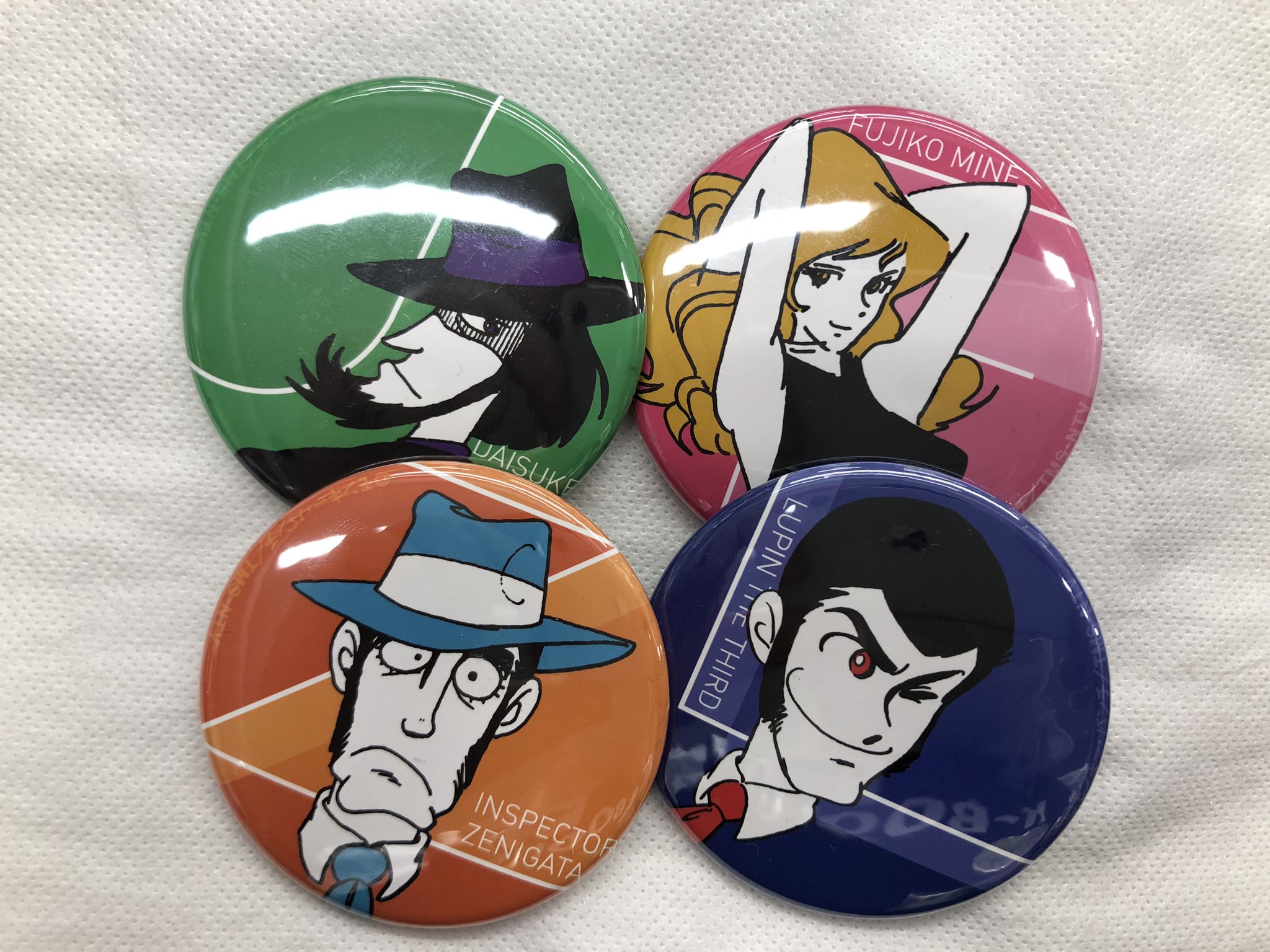 LUPIN THE THIRD 2020展　缶バッジ LUPIN THE THIRD 2020展 缶バッジ - メルカリ