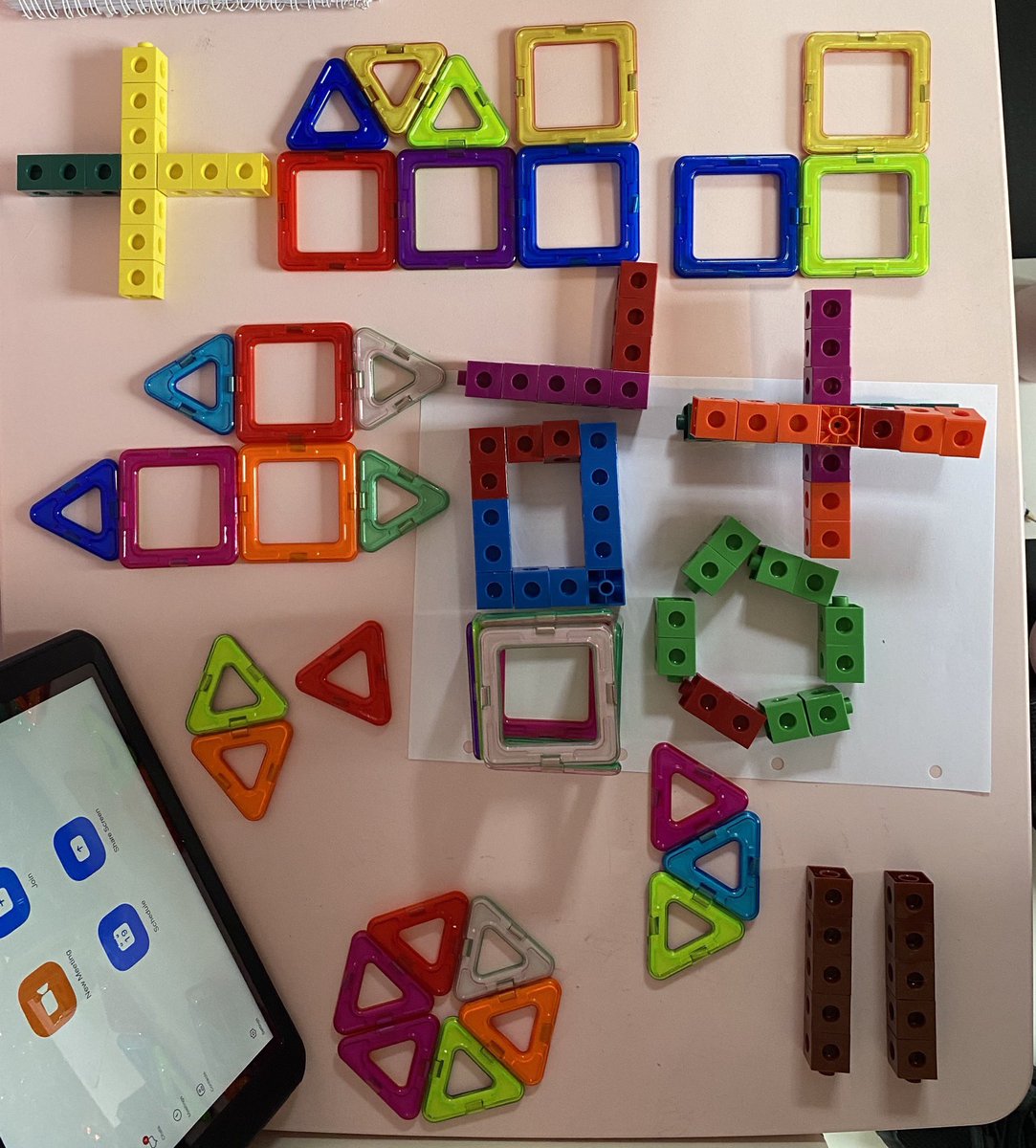 MrsK_Green's tweet photo. In Maths yesterday Year 3 had a go at building shapes and identifying how many parallel and perpendicular lines they could see! Can you spot any? @winterfoldhs #WHSMaths https://t.co/EOLwLZMSEb