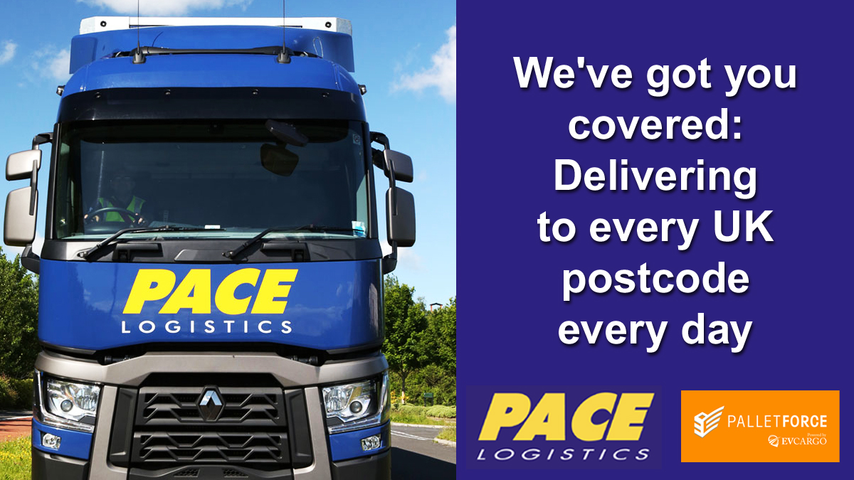 PaceLogistics's tweet image. As a member of the @Palletforce pallet network, we can deliver to every UK postcode every day with express and economy services.                 #manchester  #logistics #palletnetwork  #palletdelivery #palletdistribution #haulage  #distribution #delivery