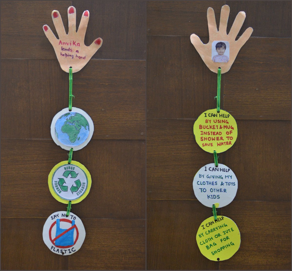 ASharma0102's tweet photo. My Promise to the #Environment! 🙂

#WorldEnvironmentDay #EnvironmentalAwareness
#LendAHand #SaveWaterForFuture #ReduceReuseRecycle #SayNoToPolythene 
#AhlconIntl #Craftivities #WallHanging

@ShandilyaPooja @TinaCho73727901 @Hemab20
@PMOIndia @UNinIndia @moefcc @UNEP @moesgoi https://t.co/1Ywy62lHaU