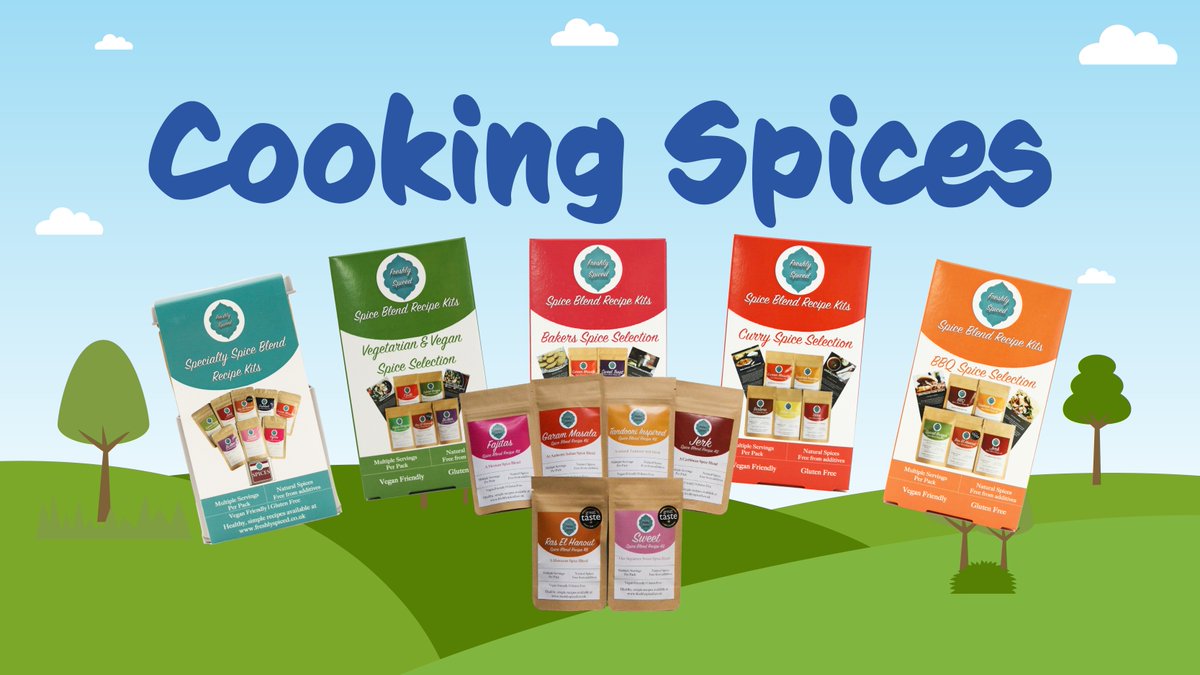 Add some spice to your food with these Spice Blend Kits! 😋

ow.ly/vpPR50zXM8A 

#Nottingham #Spices #Spicey #Spiceyfood #Spiceblends #CookingSpices #Food
