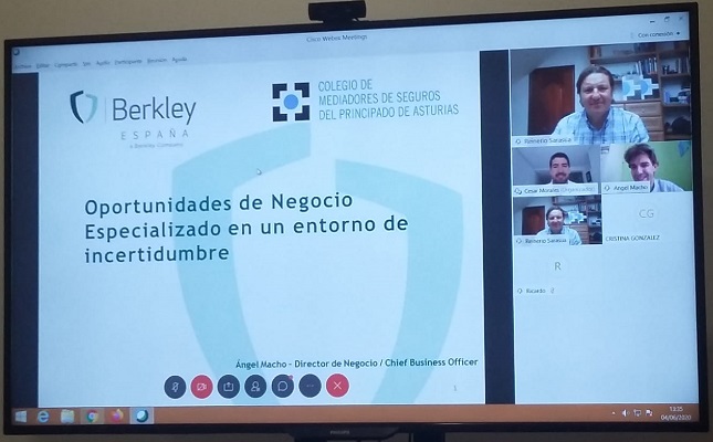 Gracias a <a href="/BerkleyMacho/">Angel Macho Berkley</a>, <a href="/CesarMo84854606/">Cesar Morales</a> y a todos los participantes que nos acompañaron hoy en el #webinar 🌐 : "Oportunidades de negocio en un entorno de incertidumbre" organizado por <a href="/mediadoresastur/">Mediadores Asturias</a> junto a <a href="/BerkleyEspana/">Berkley España</a>   

#DesarrolloProfesional | #MediadoresAsturias |