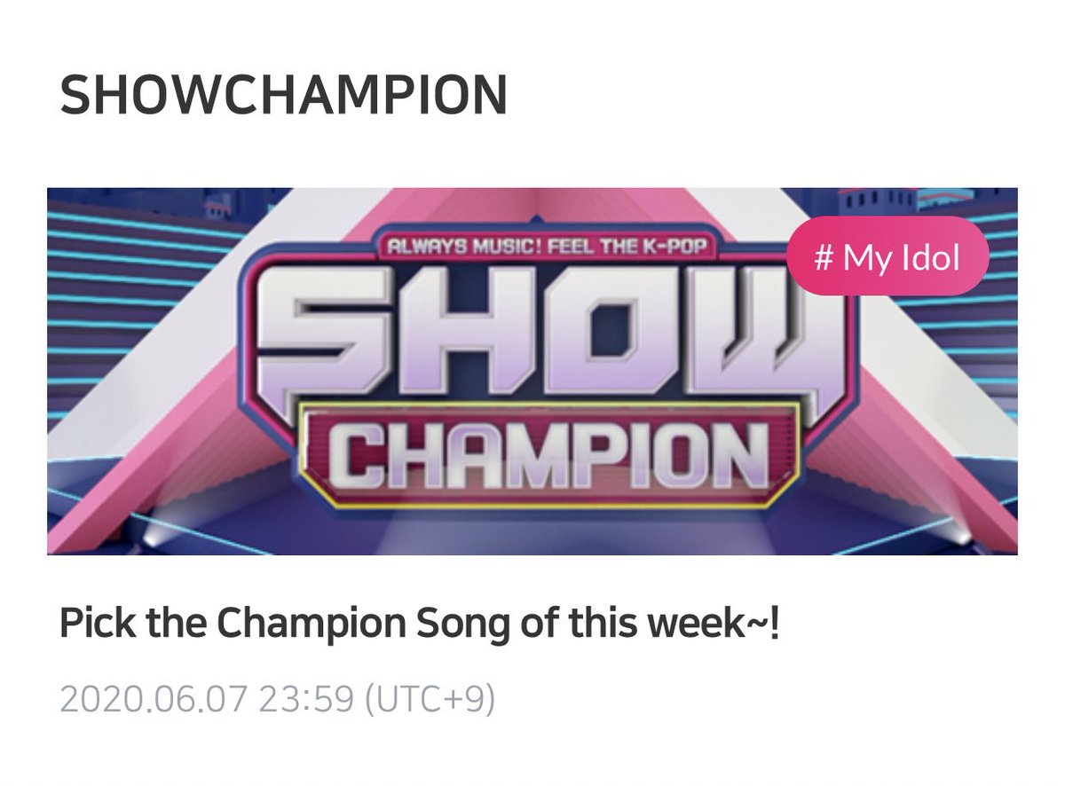 VICTONGUIDEINA's tweet photo. Hi, ALICE 💙💛

Voting Champion Song untuk Show Champion bulan Juni minggu ke-2 sudah dimulai! Ayo gunakan Chamsim kalian (3 chamsim/1 vote, 3 vote/hari) untuk Mayday.

🔗 https://t.co/mDVgeSEKiq

Voting akan berakhir pada 7 Juni 2020, jam 21.59 WIB.

#VICTON #빅톤 @VICTON1109 https://t.co/BqKiPtKpNS