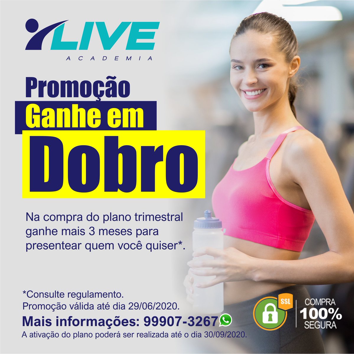 O estilo de vida que você leva te faz bem?
Quem preza pela qualidade de vida ganha mais oportunidades para definir o seu próprio destino. Então tome uma atitude agora mesmo. 
Adquira já seu plano antes que acabe!
Clique no link bit.ly/3eJPNlW saiba mais!