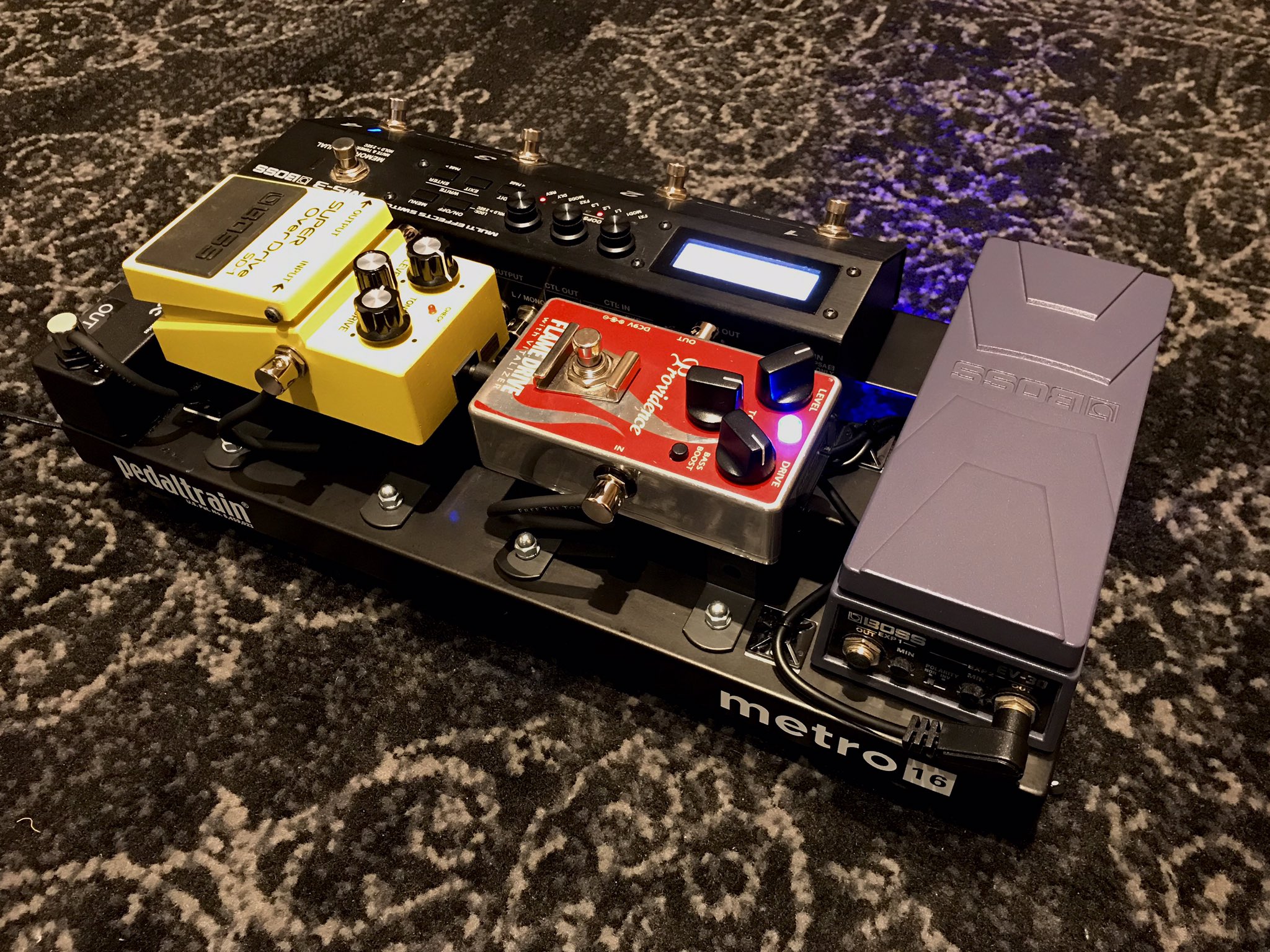 pedaltrain 3 エフェクターボード ペダルボード【Ver1.0】完成とボード構築のポイント