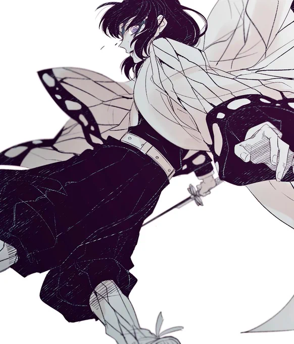 #6月4日は蟲柱の日
過去絵でごめんねーっ!! 