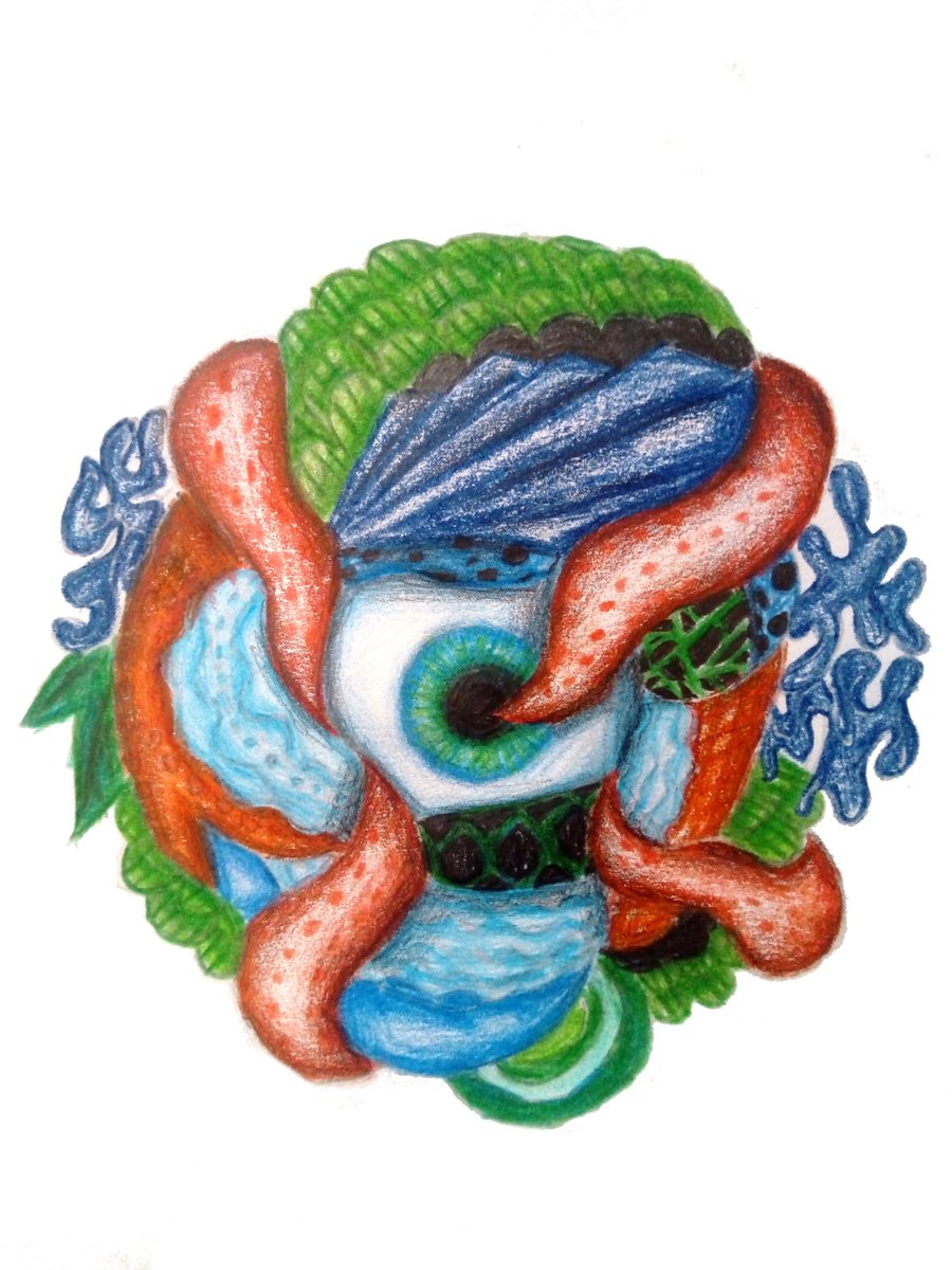 A great deal of Creativity is required to make a scientific breakthrough: 'We have learned that Art is also the Expression of scientific &amp; environmental knowledge.' #MSlearns <a href="/ISB_MS/">ISB Middle School</a> #distancelearning #VisualArts #environment #Oceans #Design #Creativity #ThisIsISB <a href="/IntSchBrussels/">ISB</a>