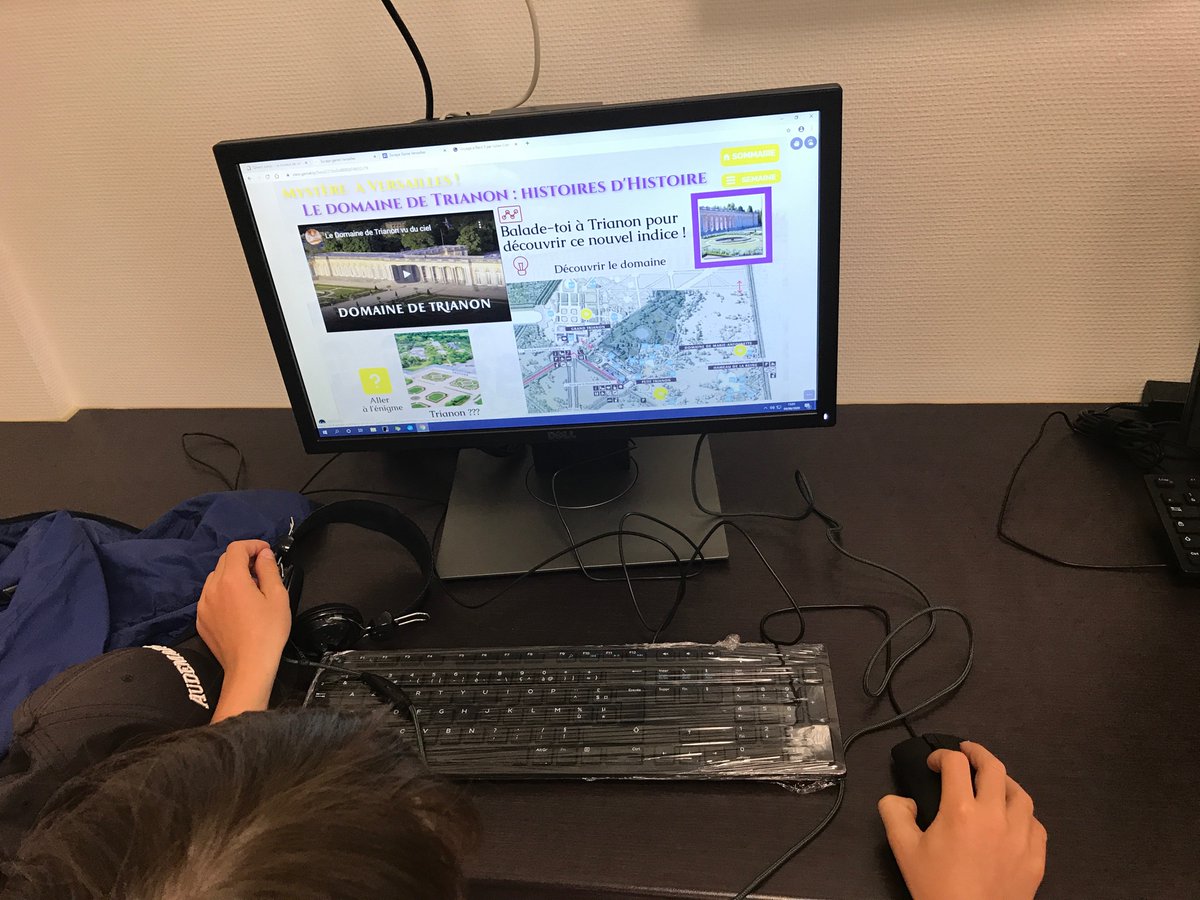 #minestory2020 Aujourd’hui on aurait dû être à Versailles donc on fait comme si on y était en faisant l’escape game Versailles . Clarisse