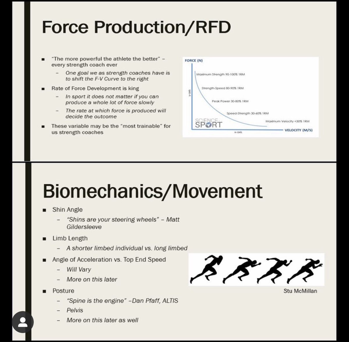 CoachStephMock's tweet image. Adding another layer to the universal playbook used by our strength #family, @Coach_North6 presented on Speed Philosophy, covering force production/strength/RFD, elasticity, coordination/rhythm, &amp;amp; biomechanics.