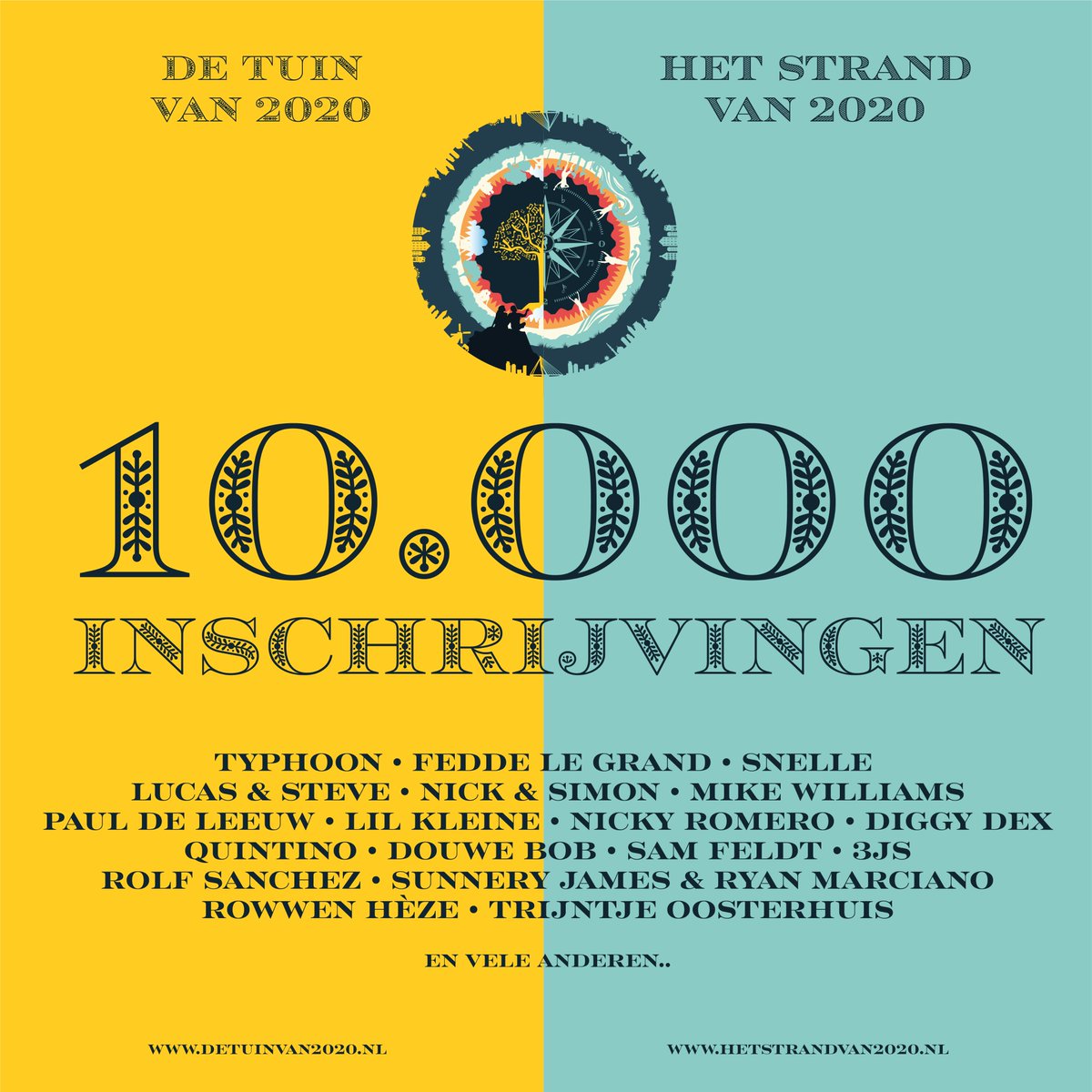 Tribe_Company's tweet photo. Dat hadden we niet verwacht. Bijna 10.000 aanmeldingen binnen 24 uur. Voor ons de bevestiging dat we elkaar missen, het echt weer tijd wordt om samen live muziek te delen. Schrijf je ondertussen in op de website voor een of meerdere concerten 🙏🏻 #detuinvan2020 #hetstrandvan2020 https://t.co/JibyY1eupP