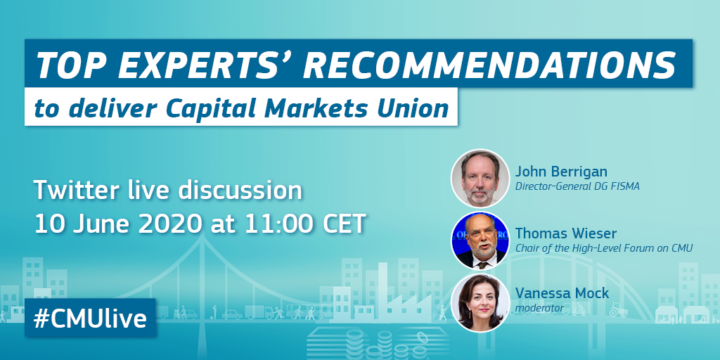 EU_Finance's tweet photo. Many thanks for tuning into our #CMUlive discussion today! Sorry if we didn’t get to your question, but hope it still provided some useful insight and information. You can read the report here: https://t.co/HfX7bb0jCN https://t.co/4FHe221Uh3