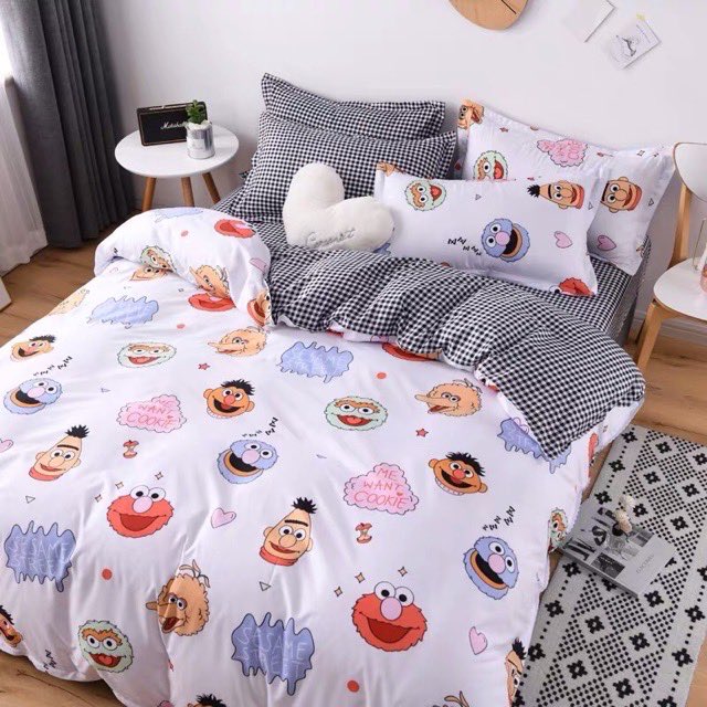 bedding_sweet's tweet photo. ใครสาวกเอลโม่ทางนี้❗️ห้ามพลาด‼️499(รวมผ้านวมแล้ว)ส่งฟรี‼️❤️ #ทีมมฟล #ทีมมธ #ทีมมก #ทีมมน #ทีมเมียสารวัตร #ทีมลาดกระบัง #ทีมมหิดล #ทีมมมส #ทีมมศก #ส่งต่อสกินเเคร์ #ส่งต่อเสื้อผ้ามือสองราคาถูก #โล๊ะตู้เสื้อผ้า #ส่งต่อเสื้อผ้า #ส่งต่อเครื่องเขียน #ผ้าปูที่นอน https://t.co/FjaTcgGSw8