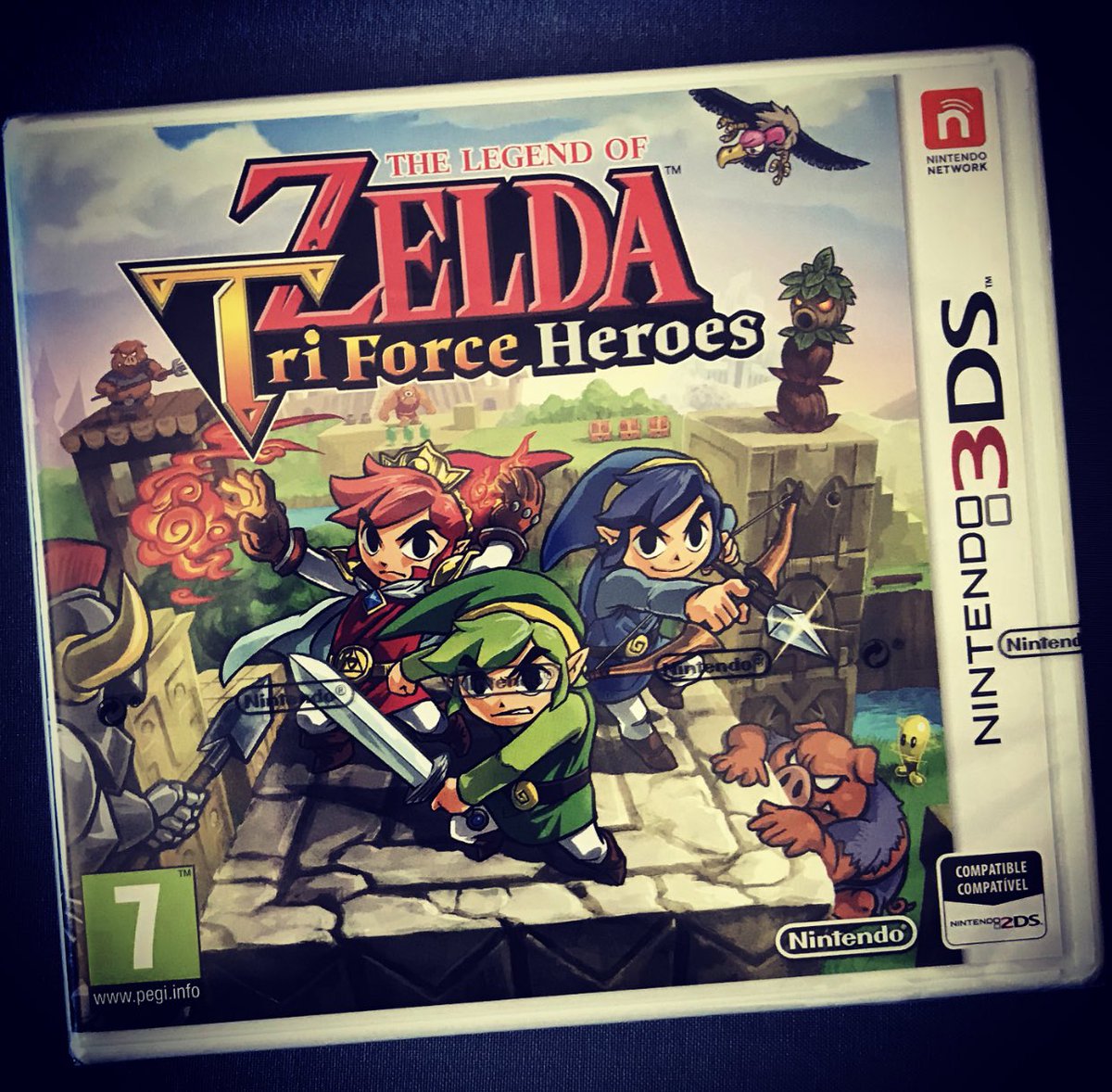 TaKaTo__TK's tweet photo. Completando la colección de #Zelda en #Nintendo3DS gracias a @VideojuegosGAME #TheLegendOfZeldaTriForceHeroes @NintendoES @NintendoEurope #StreetPass #Spotpass #9AñosDe3DS #todosx3ds #all43ds @RpgSpain @Comunidad_RPG @RPGSite @Destino_RPG https://t.co/jtbFhm4sWx