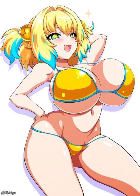 パイにゃんの天才ビキニ!!! 