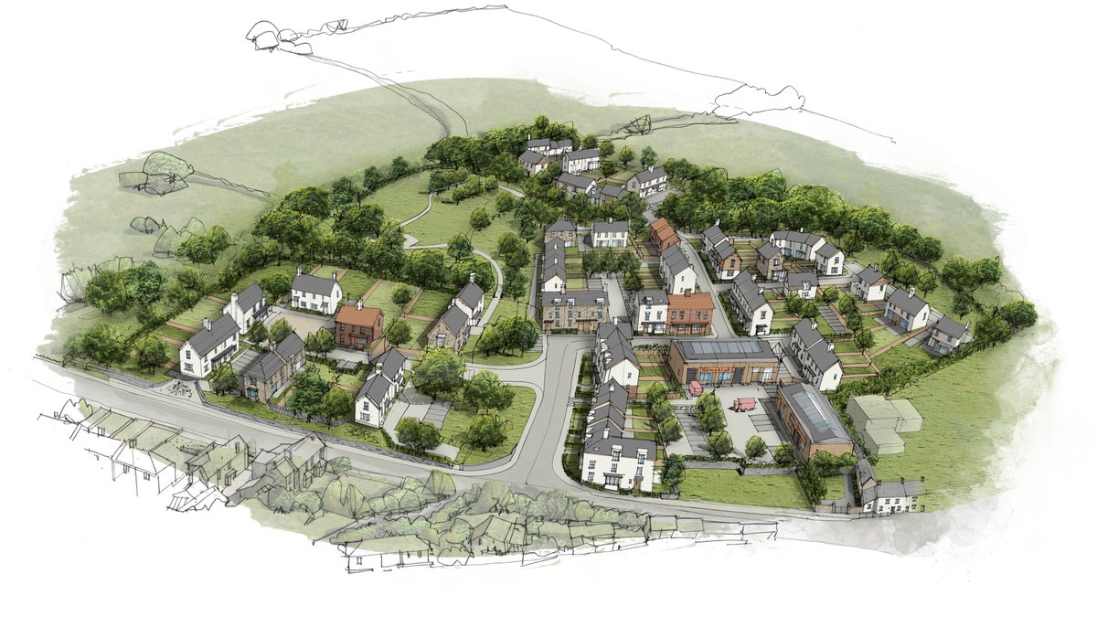 Chuffed to have secured OPP to demolish 80,000sqft of derelict factory buildings and deliver 72 homes, employment space &amp; significant open space at our site in Colyton, East Devon. Thanks to <a href="/Stantec/">Stantec</a> @LHCArchitecture <a href="/WBD_UK/">Womble Bond Dickinson (UK) LLP</a>. I can't wait to see this site come back to life!