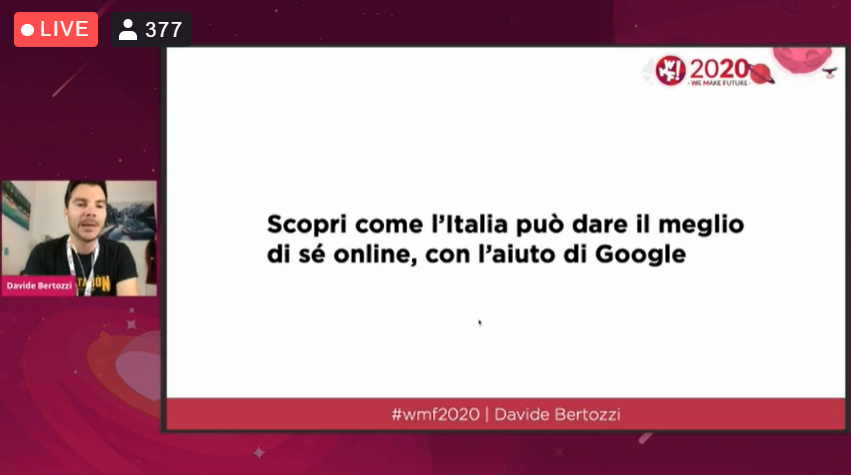 Il cliente viene prima, l'azienda dopo: <a href="/davidebertozzi/">Davide Bertozzi</a> e la gerarchia delle parole #contentmarketing #wmf2020