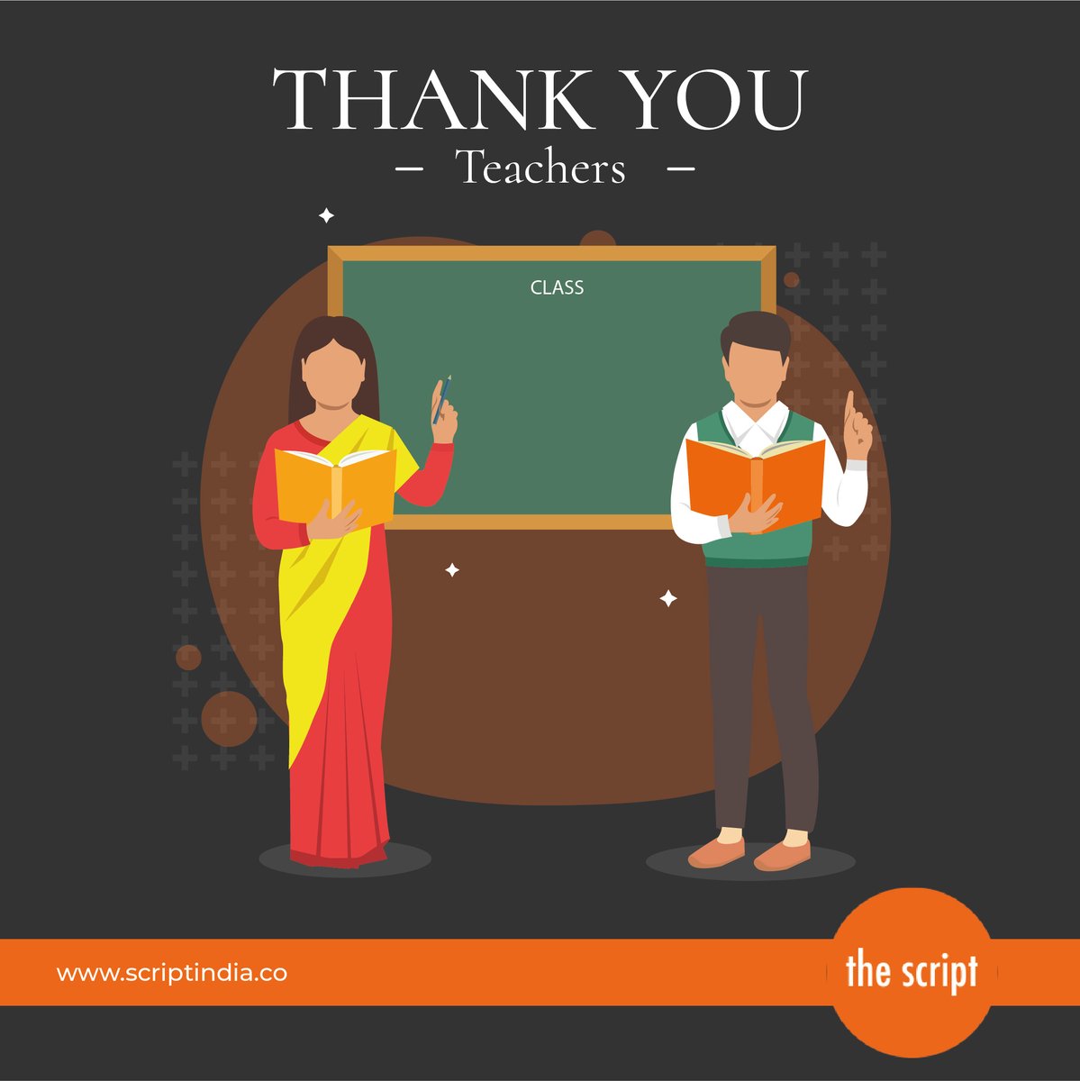 ScriptWithUs's tweet image. Thank you to all the teachers who are working hard towards shaping the future of every student even in these tough times.
#ThankYou #healthcareworkers #CovidFrontliners #heroes #COVID19 #CoronavirusPandemic #Gratitude #IndiaFightCoronavirus #StaySafe