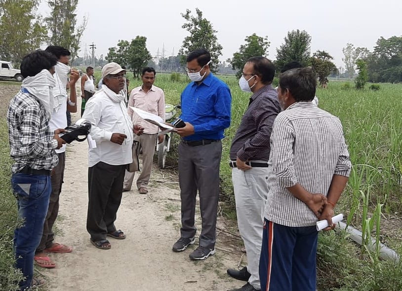 District cane officer Pilibhit tweet media