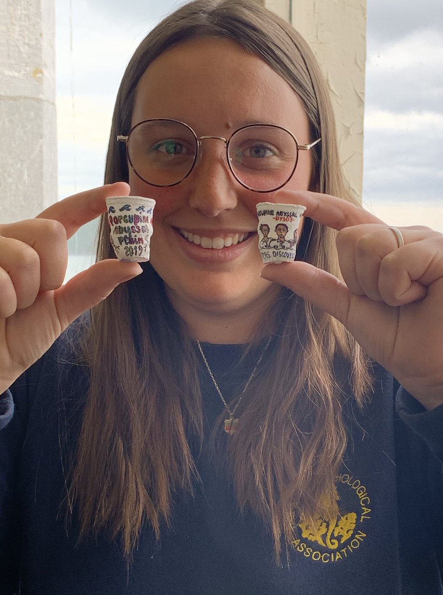 These polystyrene cups went down to 4850m for some deep sea oceanic sampling <a href="/PAP_observatory/">PAP Observatory</a> for marine fungi. 🍄 The shrinking of the cups is as a result of extreme deep sea pressure. #HoneyIShrunkTheCups