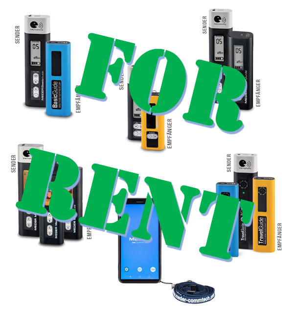 MederCommTech's tweet photo. Wusstet Ihr, dass unsere Geräte auch gemietet werden können? 
In frei wählbaren Stückzahlen und zu attraktiven Konditionen werden die Geräte europaweit zum angegeben Termin an Ihren Veranstaltungsort gesendet.
#miete #forrent #gemeinsamerlebnisseschaffen #wirelessguidingsystems https://t.co/9UtgfGXxWb