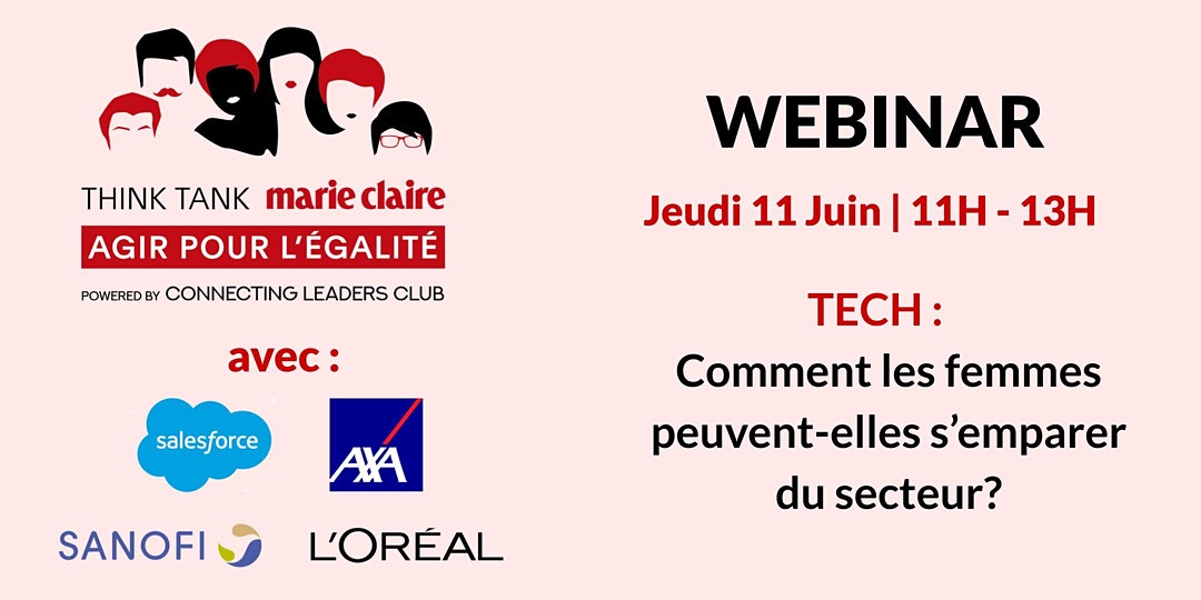SocialBuilder's tweet photo. Retrouvez @emmalarroque, fondatrice de #SocialBuilder pour une intervention et des propositions concrètes au #ThinkTank Agir pour l'Egalité | #WEBINAR Spécial #TECH
📅 jeudi 11 juin - de 11h à 13h
Inscrivez-vous dès maintenant !
👉 https://t.co/fWklzSIsLM
#womenintech https://t.co/l1e5aqbtFU