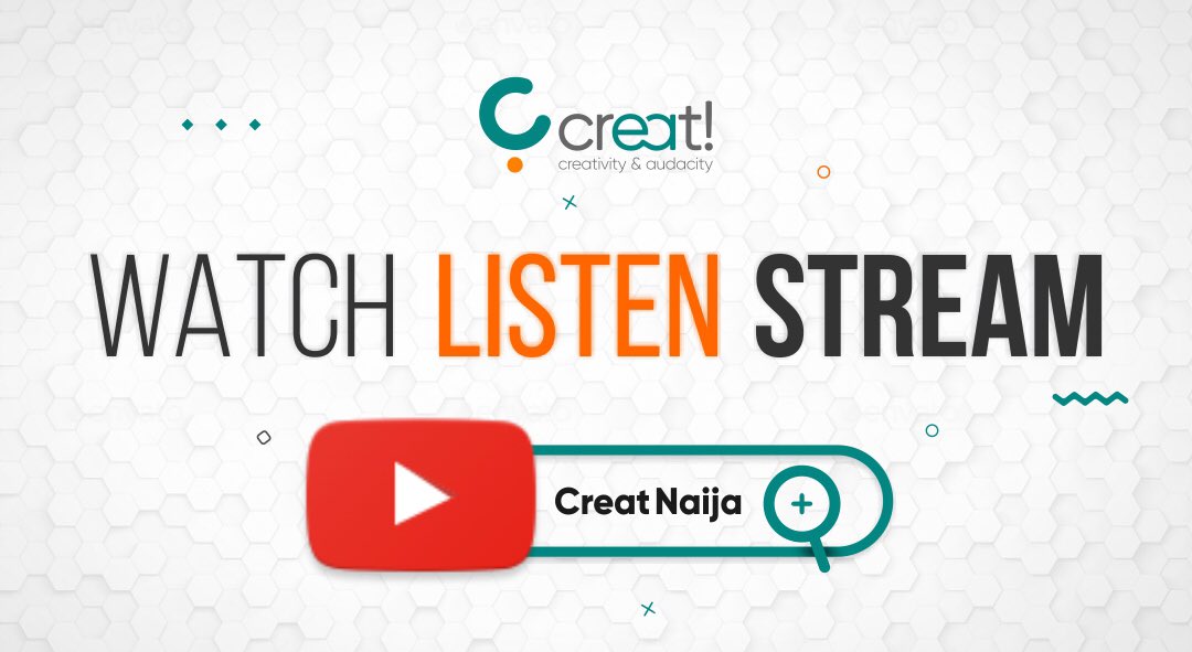 ChuksAmahia's tweet photo. 🔍I just SUBSCRIBED to Creat Naija's Channel on YouTube, have you??!

👉 https://t.co/SuiD5a89uq 🇳🇬
Think Content, Think Creat!🧡

#creatng #creatnaija #cynthiamorgan #BlackVinegarAndSalt #PowerTacha #BlackLivesMatter #justiceforvictims #Davido #27billion https://t.co/2Z79cWDHhe