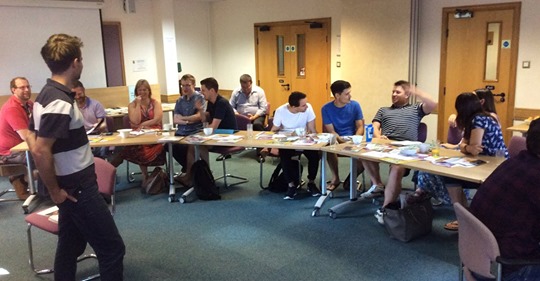 JessMealeWork's tweet photo. #ThrowbackThursday to 2016 when @childrensociety ran a workshop with a number of youth workers in the @ChichesterDio on our #SeriouslyAwkward youth resources and to discuss possibilities for the 50th anniversary of #christingle in 2018! https://t.co/mzKXizWE5H