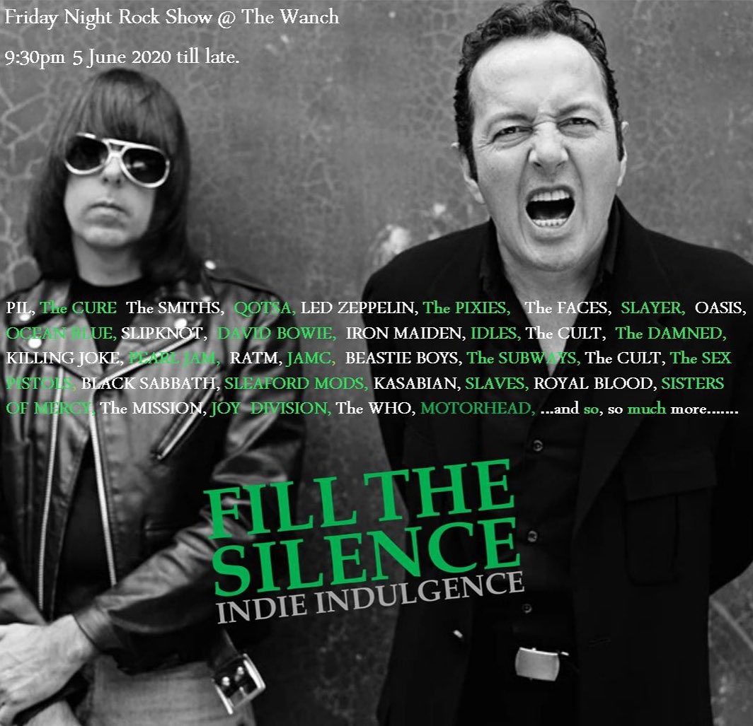 FillRadio's tweet image. We’ll be notching up a hat trick of Friday nights at The Wanch tomorrow.
#thefridayrockshow 
#notlivemusic #rockindiepunk #SupportLiveMusic #keepvenuesalive #musicistheantidote