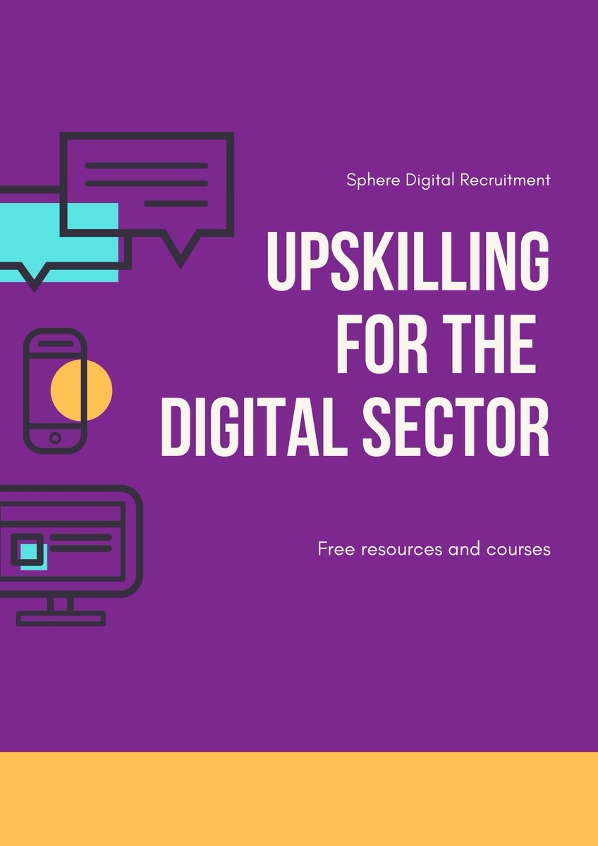 💡 Free Resources for the Digital Sector 💡 Whether you're on furlough, about to graduate, or just looking to upskill, we scanned the web for the best (and free!) resources/courses for the digital sector.

Download here: loom.ly/bW95EpY

#free #learning #upskill #furlough