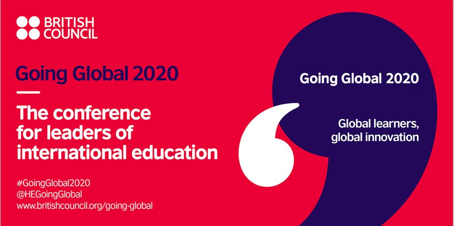 Is this the start of a new era of international education? 

Join us with leaders of universities from the UK, Australia, Malaysia and China on a free #GoingGlobal2020 webinar today (23 June) at 11.00 NL time. 

Register here: britishcouncil.org/going-global/l… 

#BritishCouncilEurope