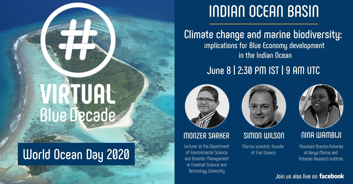 NWambiji's tweet photo. Looking forward to joining my fellow panelists #MonzerSarker and #SimonWilson. I'll talk about our ongoing work on billfish research @billfishwio and its implication on blue growth in the Indian Ocean! Thankyou @Ibukun for organizing #VirtualBlueDecade webinar on #WorldOceansDay https://t.co/sCm1Gx2Bk6