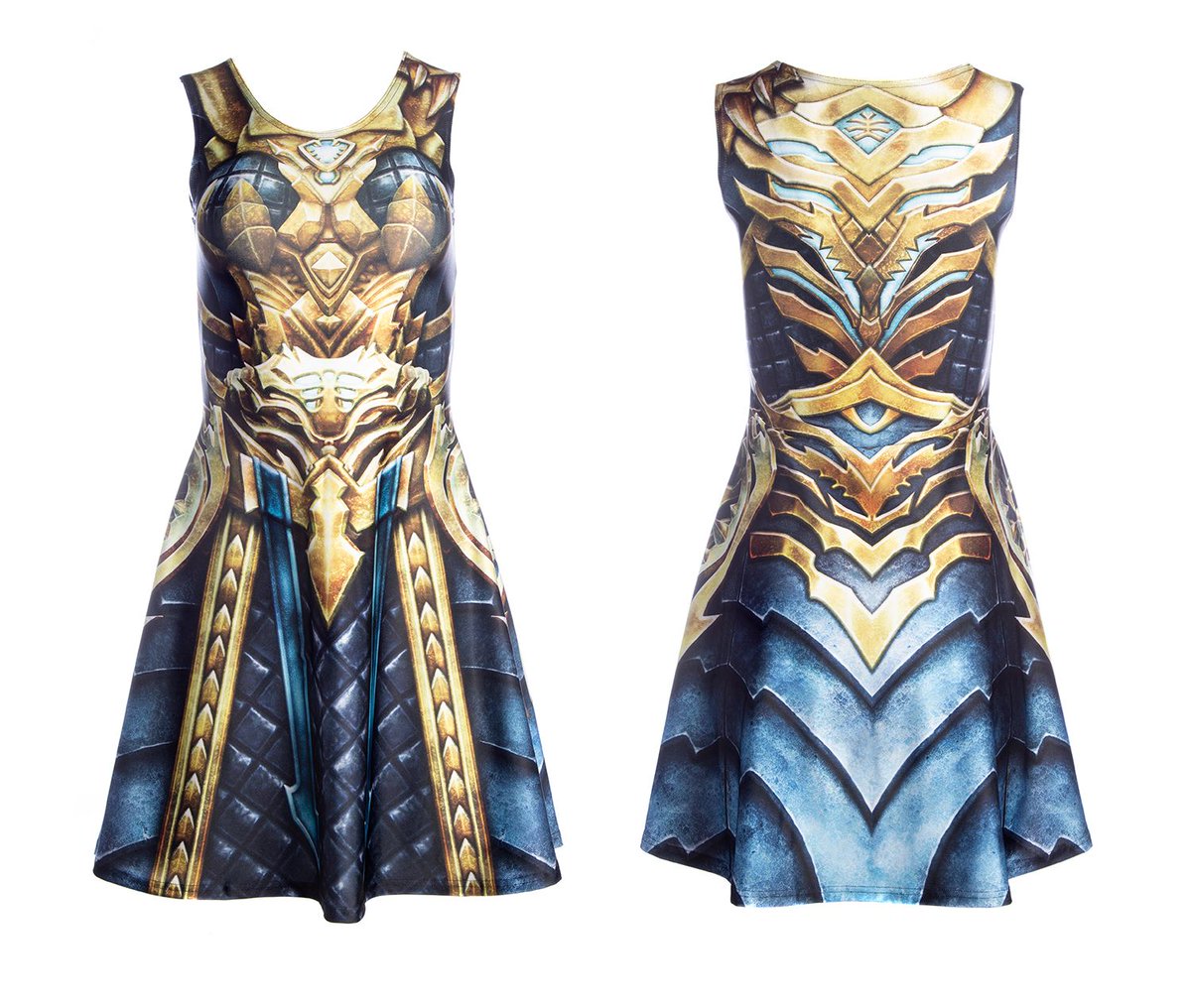 wildbangarang's tweet photo. Mistward armor is a heavy armor set unlocked through collections, and we've unlocked it RIGHT HERE. Join our Guild Wars 2 officially licensed apparel fan club this Saturday! #gw2 #guildwars2 #skaterdress #skater #mistward #armor #armour https://t.co/tfDAIK6vjb