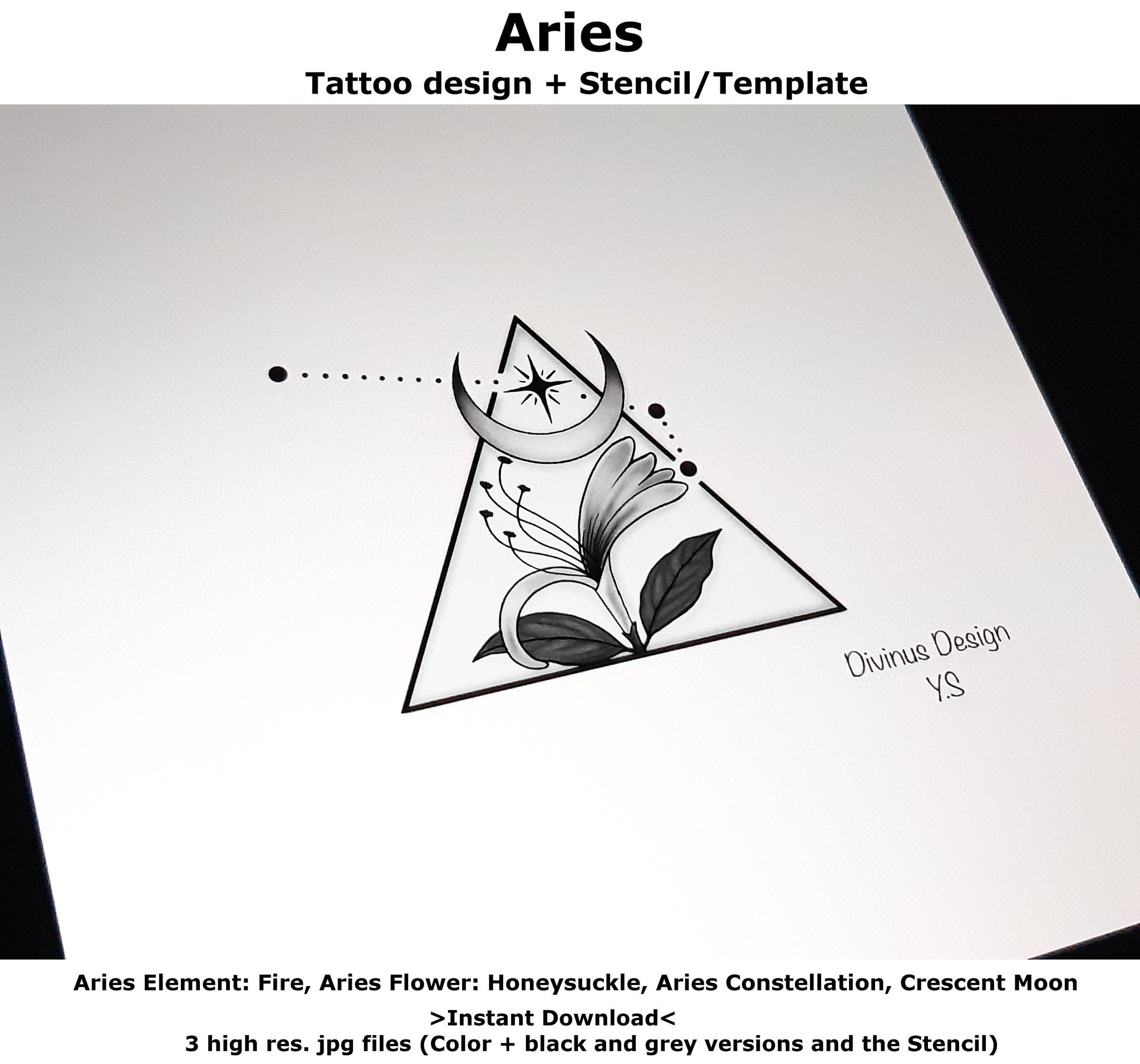 Aries Tattoos: Zodiac Tattoos Galore (77 Ideas) | Inkbox™