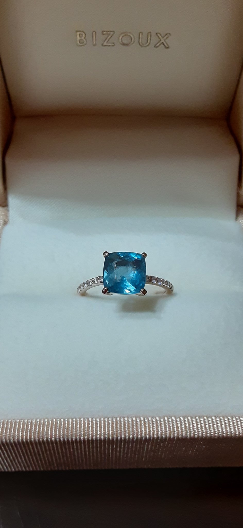 icejet様専用☆タトゥーアクアマリン☆リングオーダー