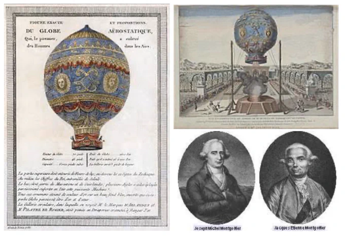 空を「自由に」飛べるという点で飛行機を発明したライト兄弟(1903年)はあまりにも有名だけど、その100年以上前に「人類で初めて空へと進出した」という点で熱気球による有人飛行に成功したモンゴルフィエ兄弟(1783年)も私は凄いと思うのですよ 