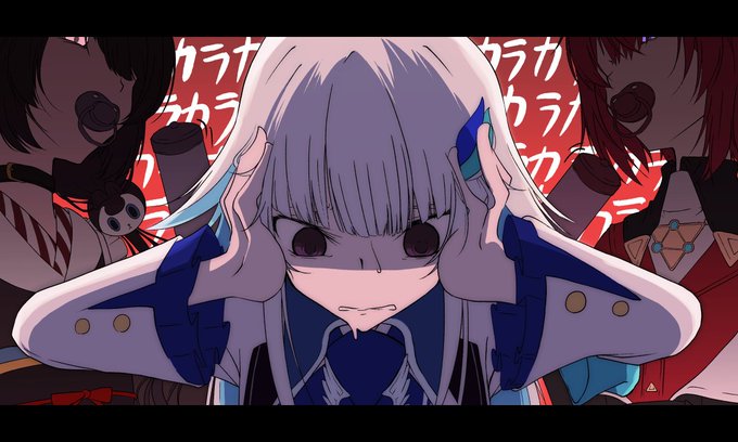 2人から謎の"圧"を掛けられるリゼ皇女
#ヘル絵スタ
#絵ンジュ
#いぬいらすと 