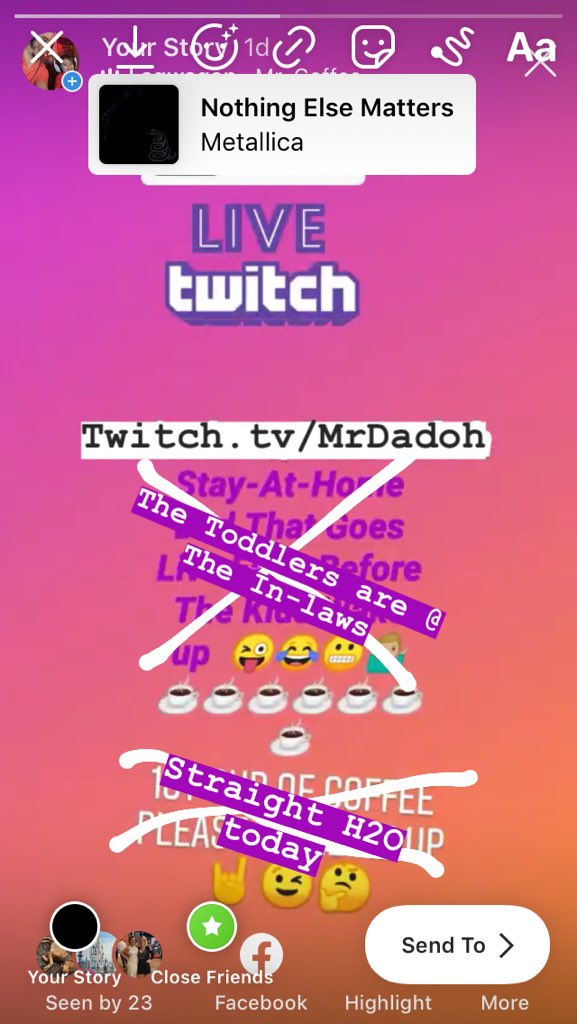 NotLarryOrCurly's tweet photo. Live Now - https://t.co/b8Je1bBeaL
Instagram - @MrDad0
Only a newborn in our house today, easy peezy. #Apex #PS4 #SupportSmallStreamers #TwitchTv #Twitch #TwitchFam #JustChatting #NoCoffeToday #WeLiveHosee #SupportSmallerStreams #StomachProbs #H2o https://t.co/vHK0IJKlup