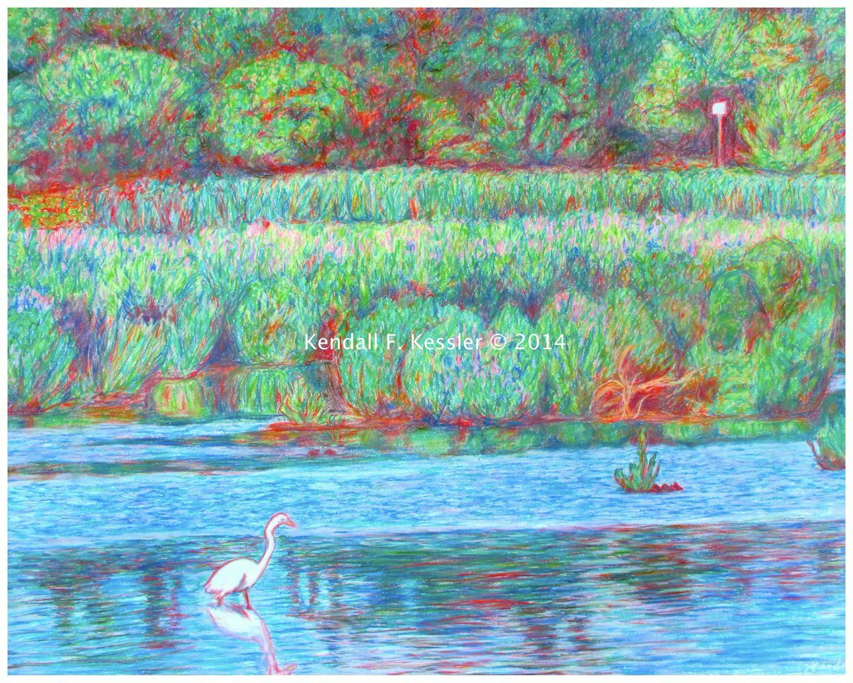 Towheehillart's tweet photo. Such a peaceful place! Click on the link to see the whole pastel painting! https://t.co/AwRuaaMCxt #egretpastelriverpaintingforsale #impressionistbirdriverpaintingforsale #artwork https://t.co/MsbcgJsOB9