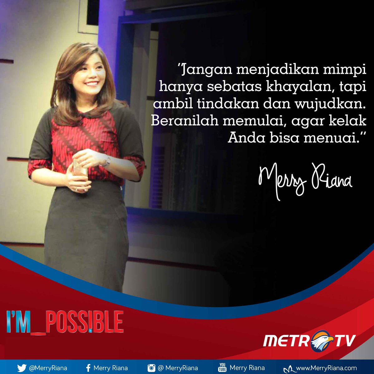 Jangan menjadikan mimpi hanya sebatas khayalan, tapi ambil tindakan dan wujudkan. Beranilah memulai, agar kelak Anda bisa menuai
.
Apa tindakan nyata kamu hari ini untuk mencapai impian kamu?
.
#SelaluAdaYangBaik