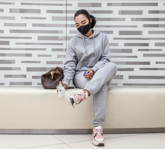 SandtonCity's tweet photo. As part of their drive to #SprayItForward, our friends at OmniProtect have donated their Sanitizing Spray to our most vulnerable communities. Partnering with the inspiring @AmandaDupont, the all-important message of safe hygiene practices is educational and life-changing. https://t.co/Dzmpf396xg