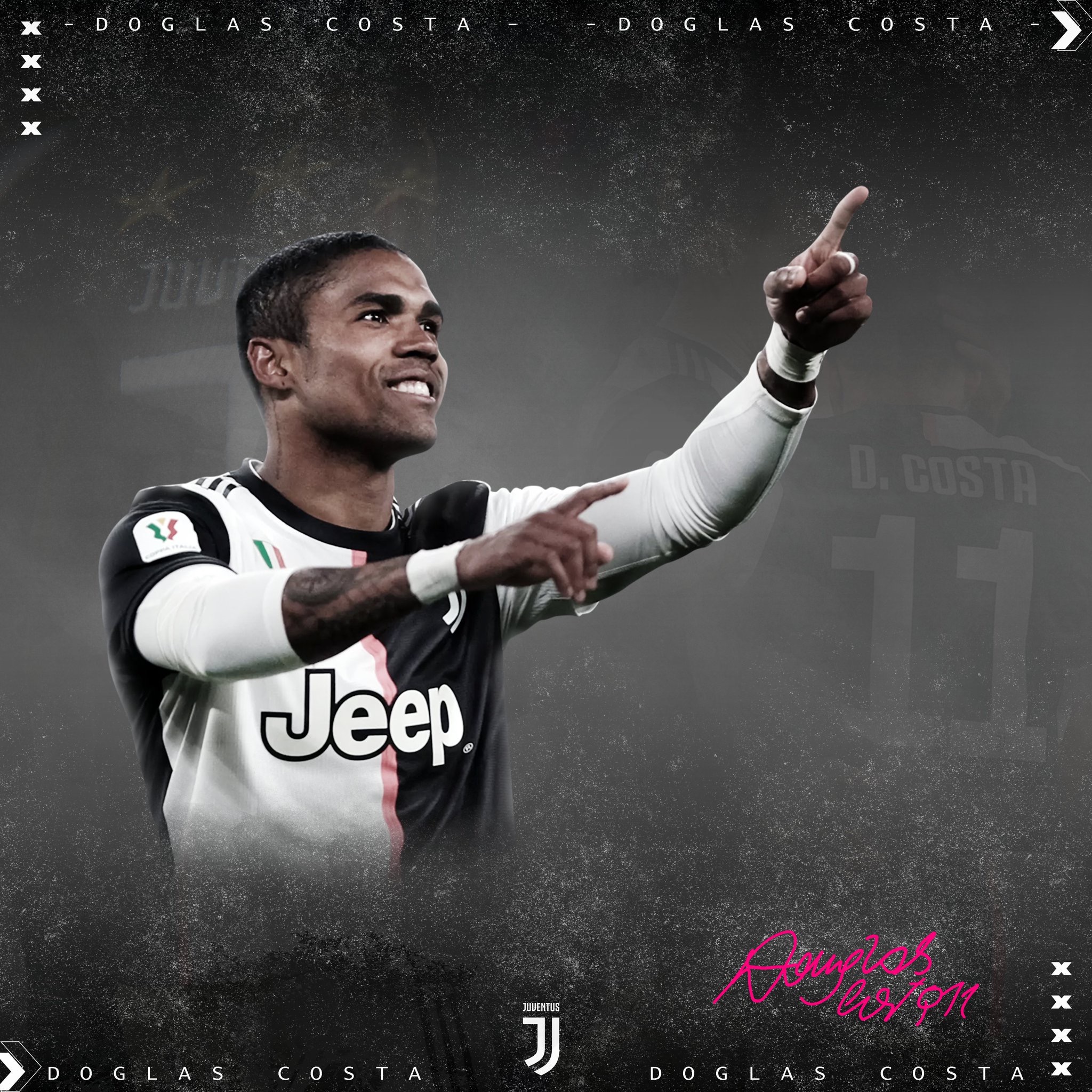 シュガーのサブ サッカー壁紙 Douglas Costa Juventus Douglascosta Hikazo 0727 さんリクエストありがとうございました ドウグラスコスタ ユベントス サッカー壁紙 Smsports T Co B8audzyedr Twitter