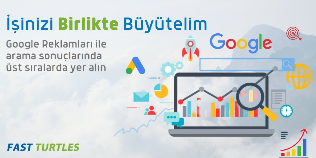fastturtlesnet's tweet photo. Google reklamları ile arama motorlarında en üst sırada yerinizi alın. Bizimle iletişime geçip, teklif alarak Google reklamlarınıza başlayabilirsiniz.
 #reklamajansı #dijital #reklam #pazarlamak #dijitalreklam #dijitalpazarlama #google #googlereklamları #adwords #GoogleAds https://t.co/ZUwsK6zfh6